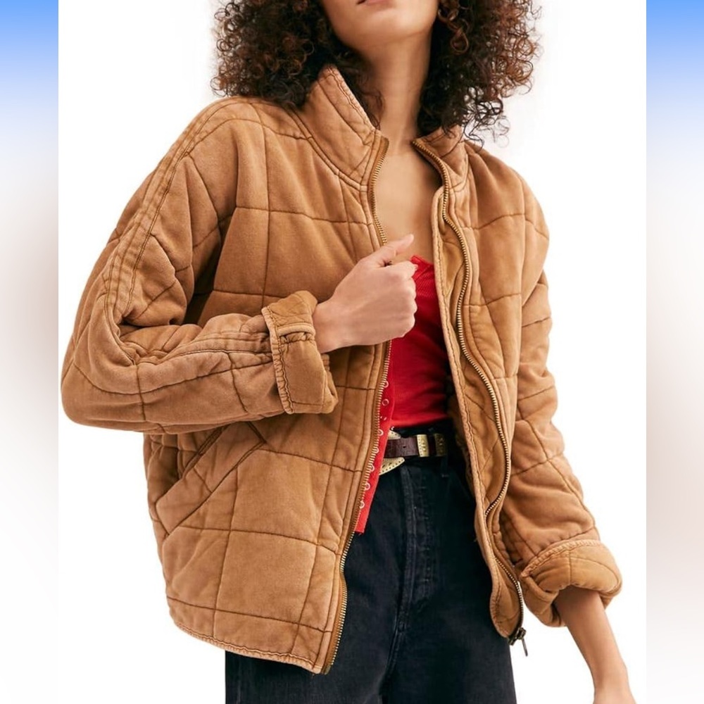 Free People Dolman Quilted Jacket